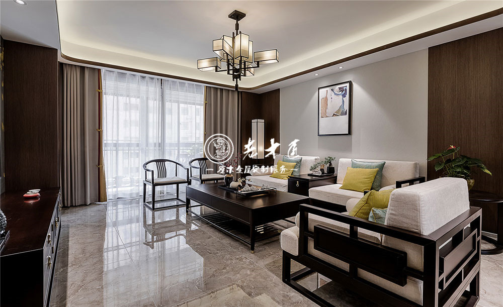 新中式全屋定制效果圖