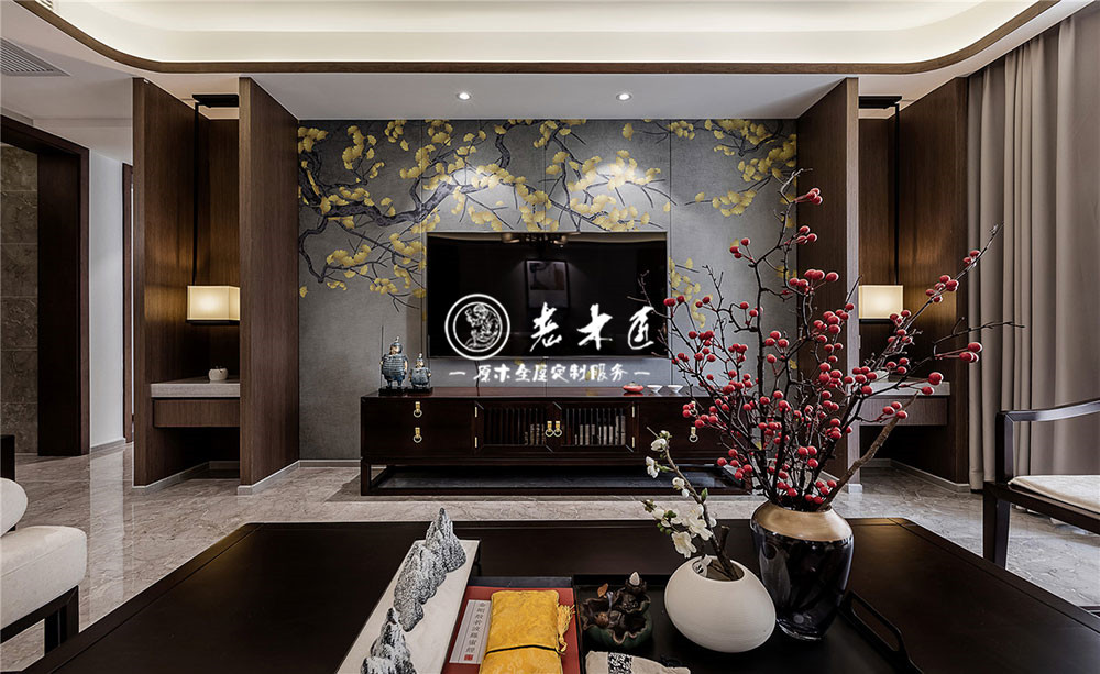 新中式全屋定制效果圖