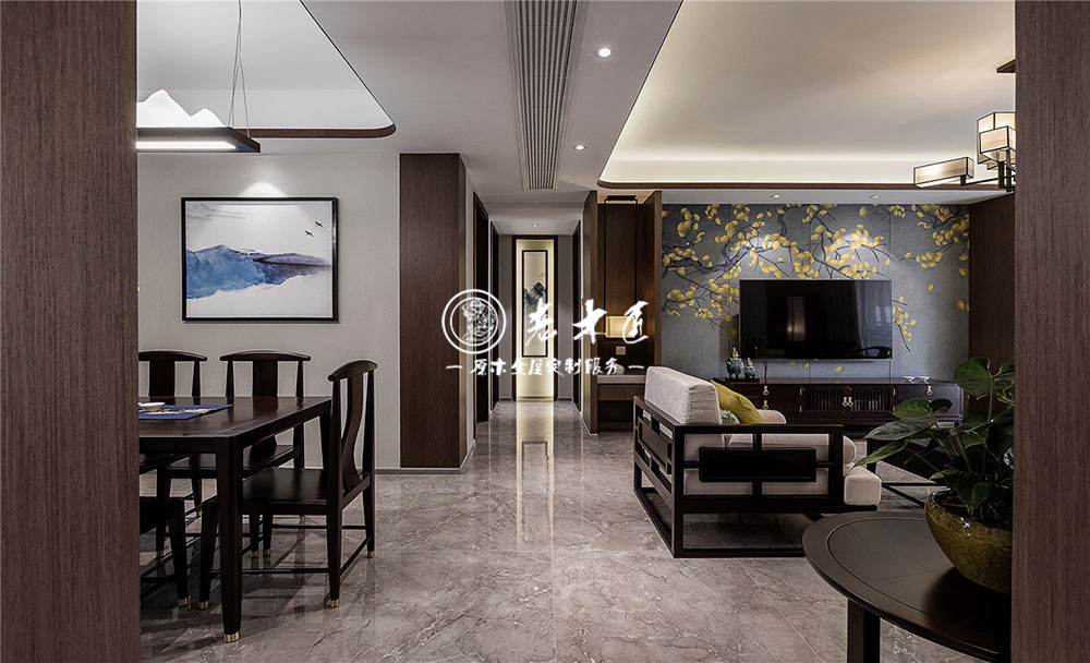 新中式全屋定制效果圖