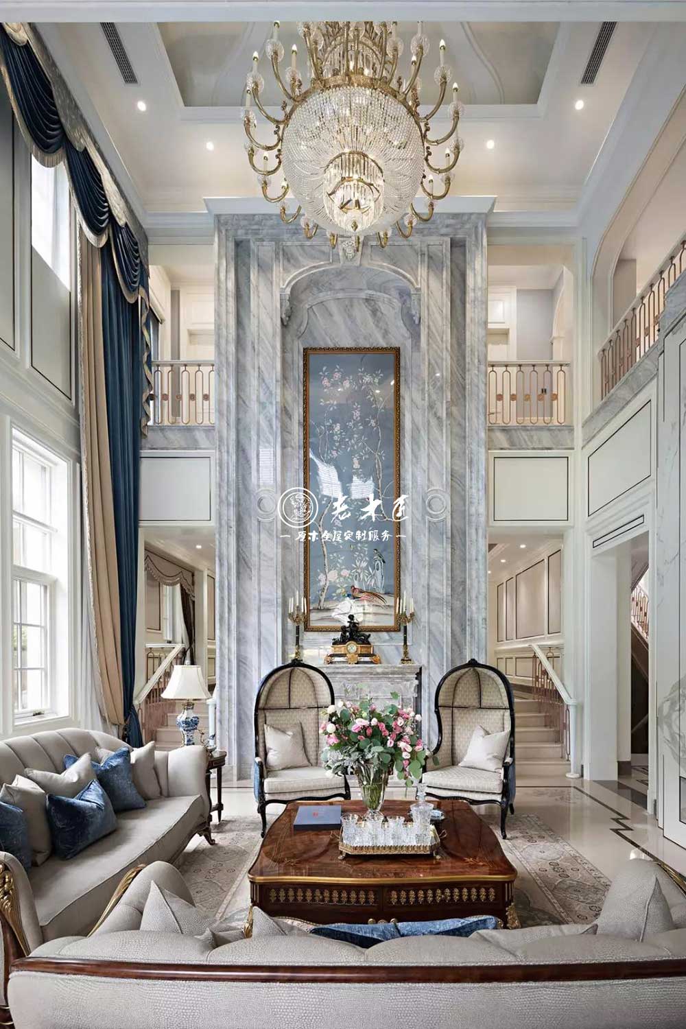 別墅原木整裝定制