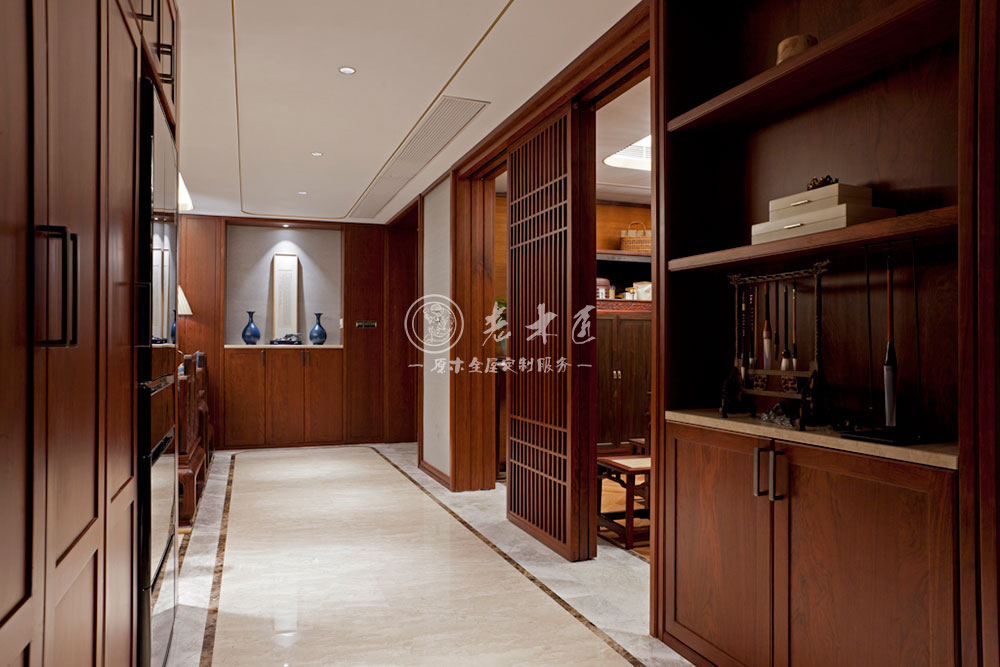 新中式原木全屋定制