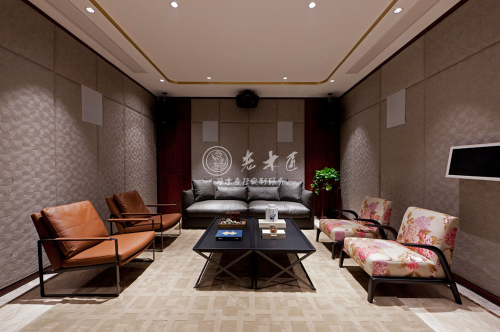 新中式原木全屋定制