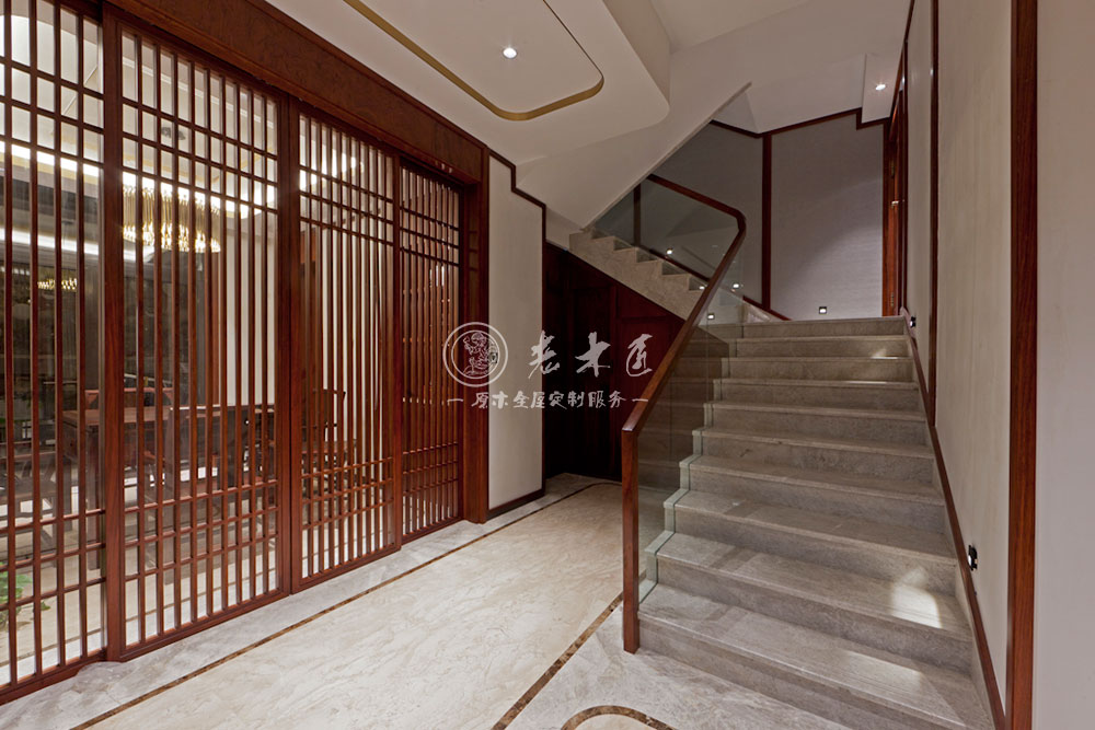 新中式原木全屋定制