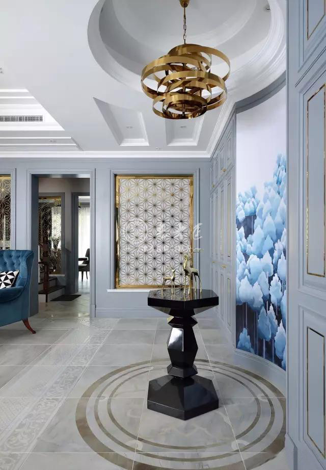 高級(jí)灰美式原木家居