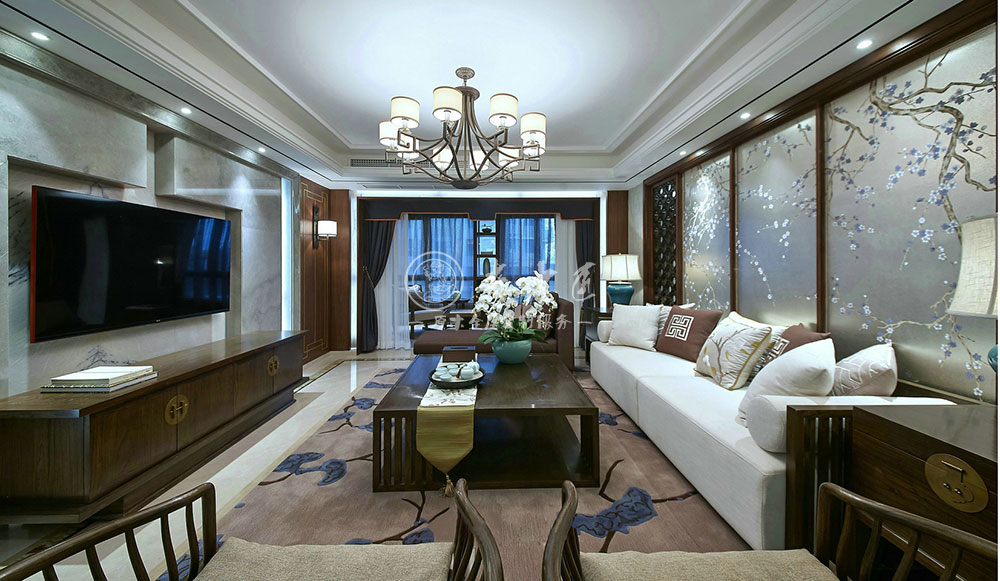 現(xiàn)代新中式原木全屋定制