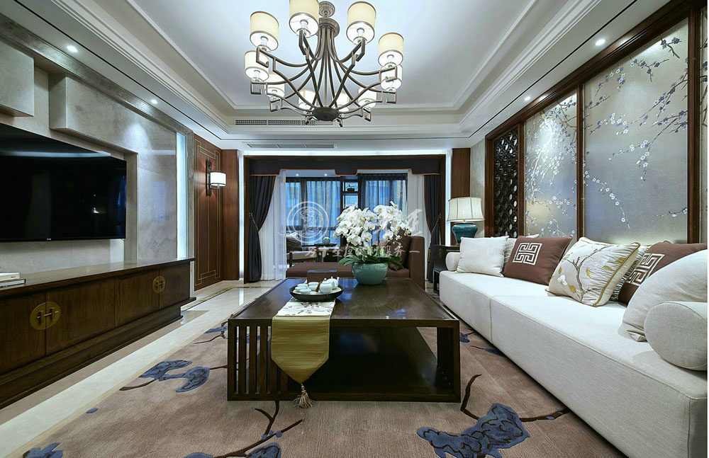 現(xiàn)代新中式原木全屋定制