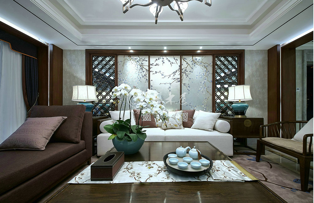 現(xiàn)代新中式原木全屋定制