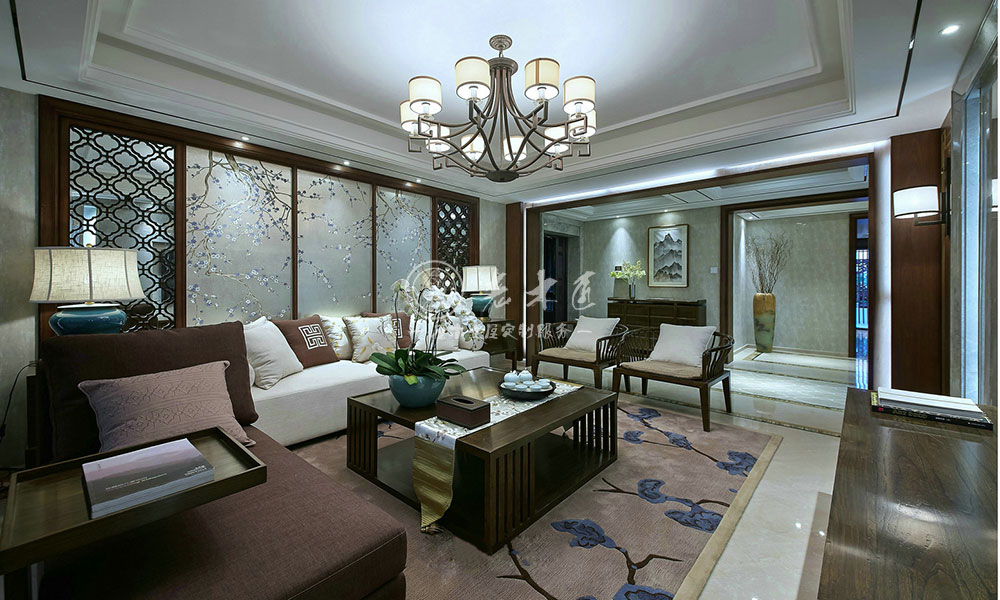 現(xiàn)代新中式原木全屋定制