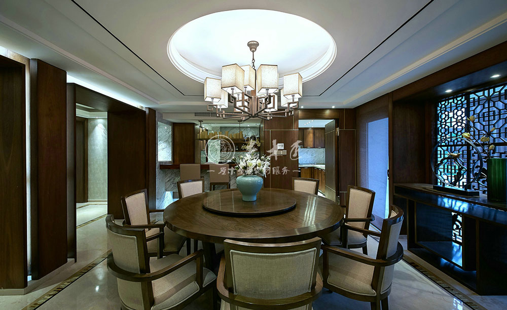 現(xiàn)代新中式原木全屋定制