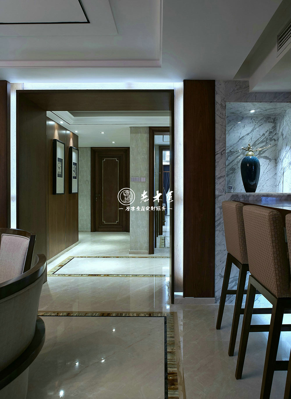 現(xiàn)代新中式原木全屋定制