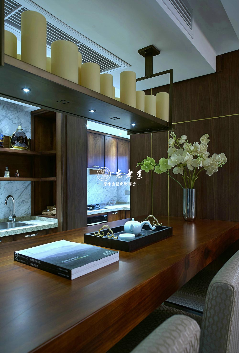 現(xiàn)代新中式原木全屋定制