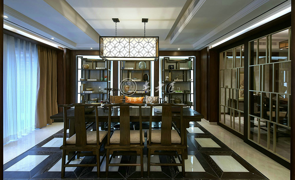 現(xiàn)代新中式原木全屋定制