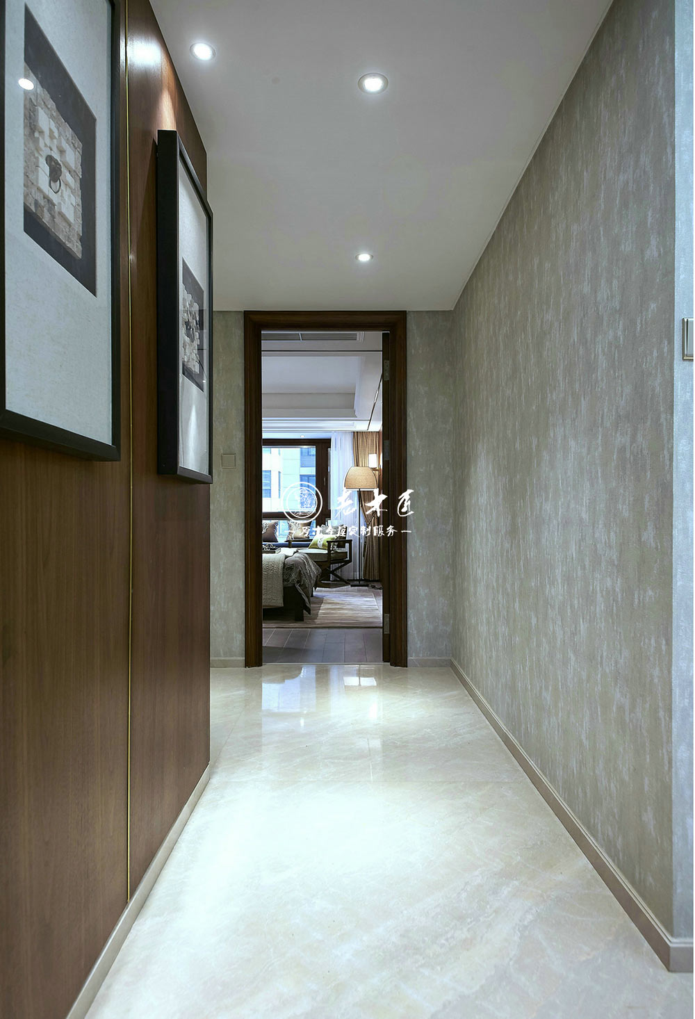 現(xiàn)代新中式原木全屋定制