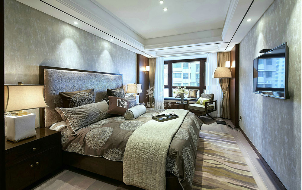 現(xiàn)代新中式原木全屋定制