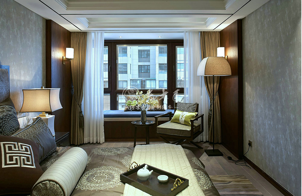 現(xiàn)代新中式原木全屋定制