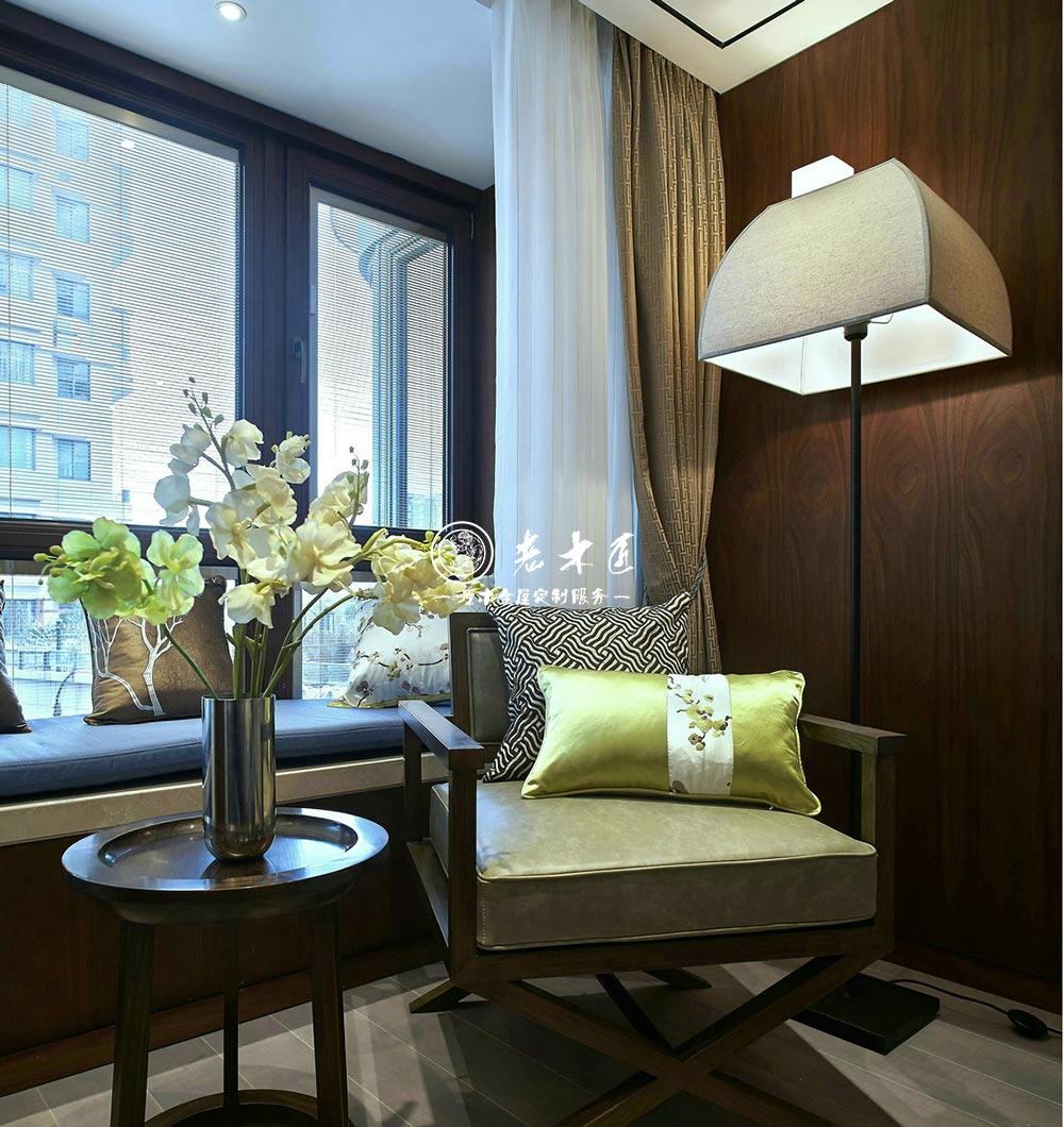 現(xiàn)代新中式原木全屋定制