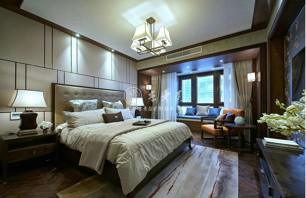 現(xiàn)代新中式原木全屋定制