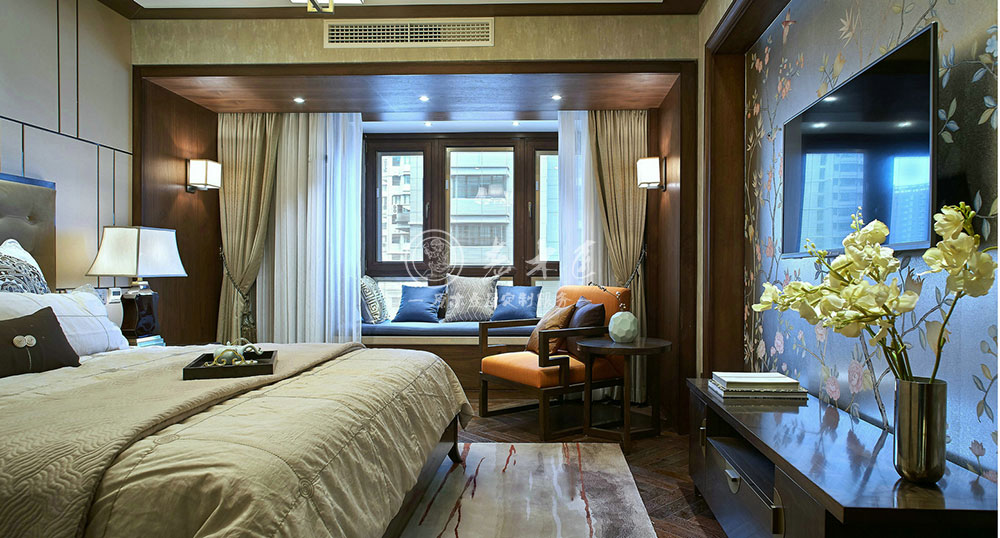 現(xiàn)代新中式原木全屋定制