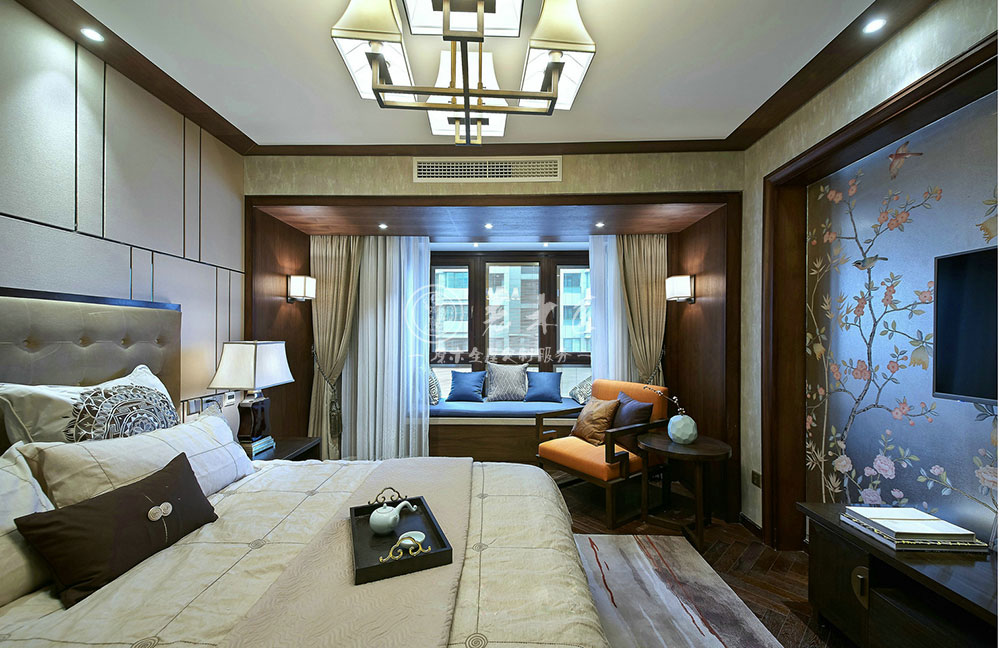 現(xiàn)代新中式原木全屋定制