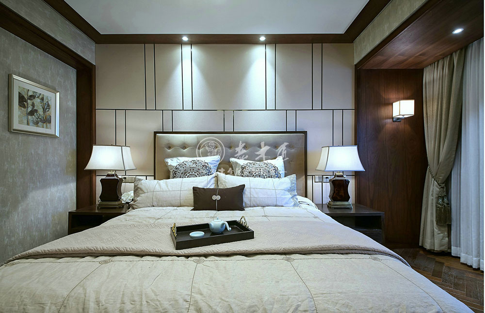 現(xiàn)代新中式原木全屋定制