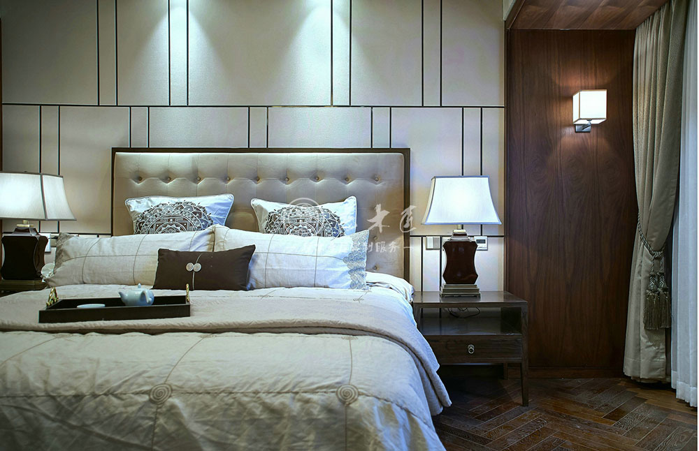 現(xiàn)代新中式原木全屋定制