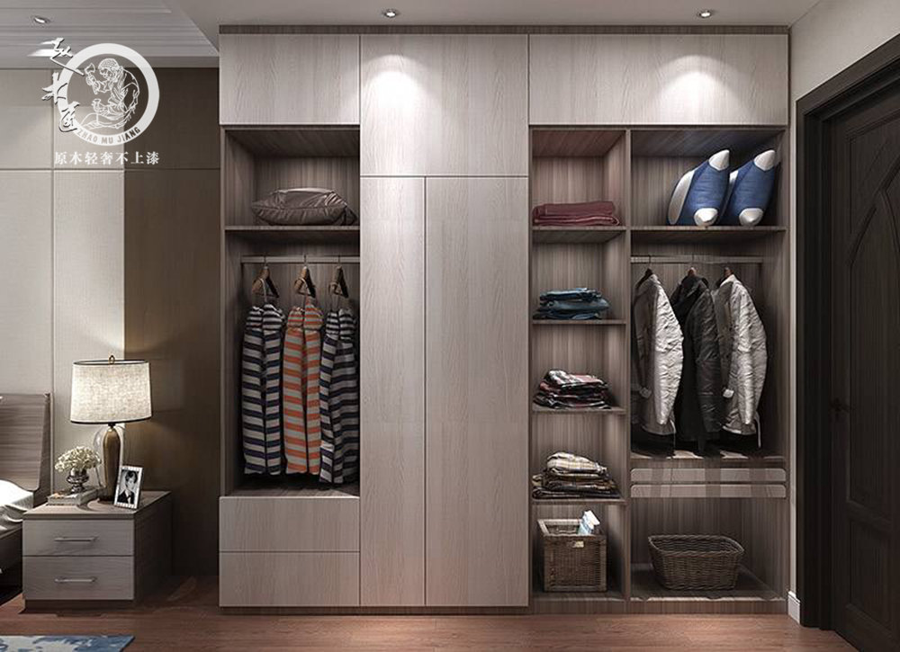 極簡(jiǎn)輕奢衣帽間效果圖