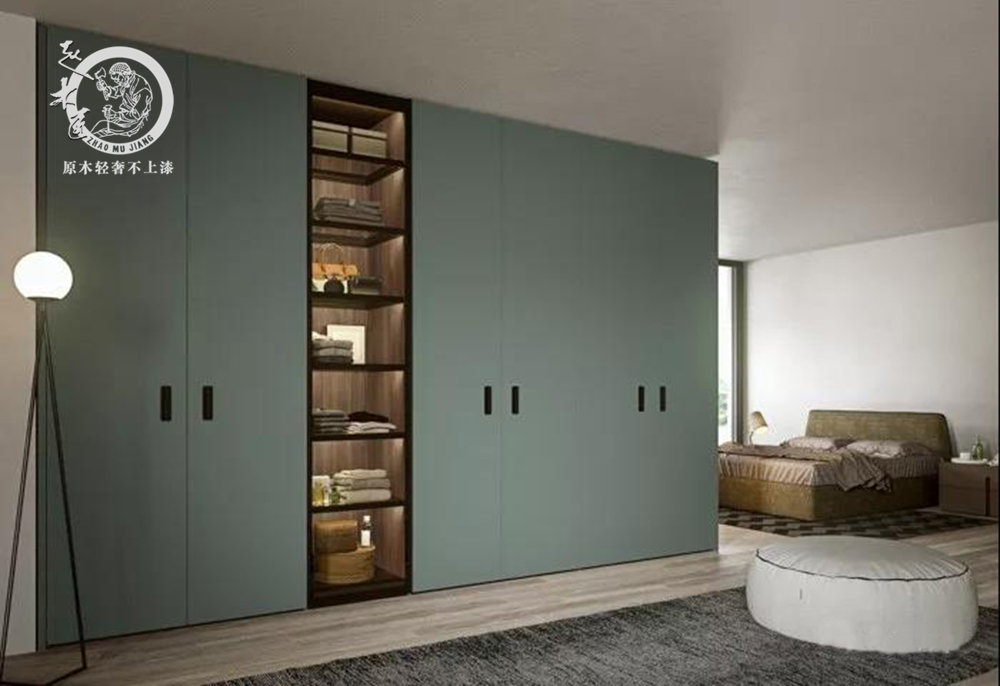 極簡(jiǎn)輕奢衣帽間效果圖