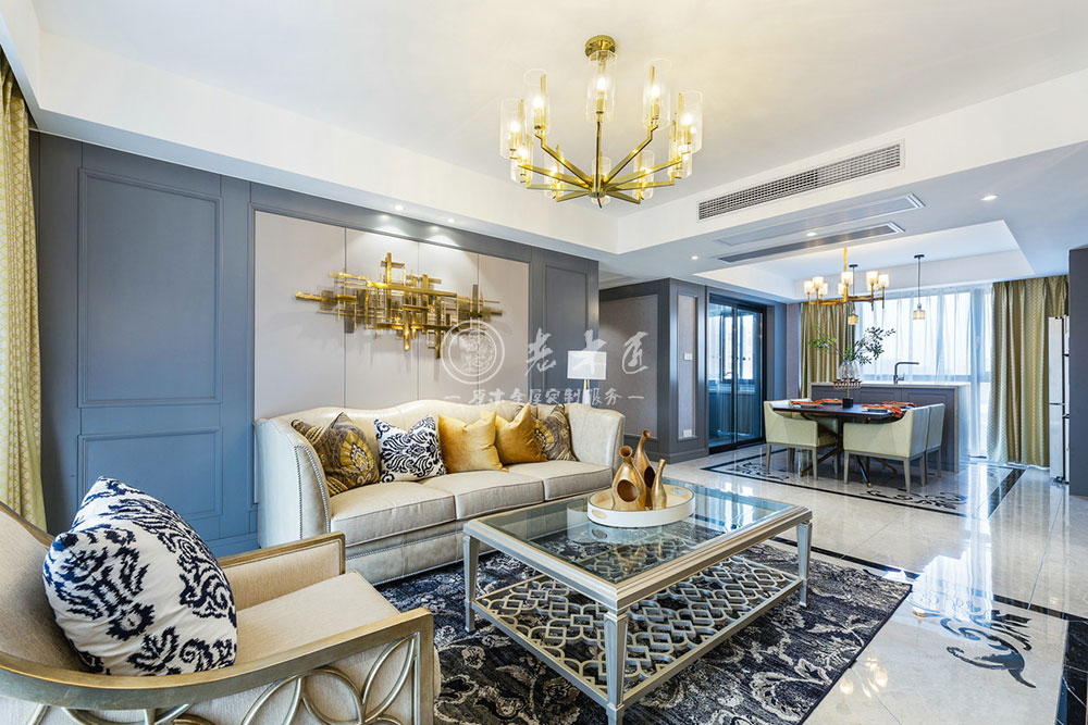 高級灰歐式實木家裝