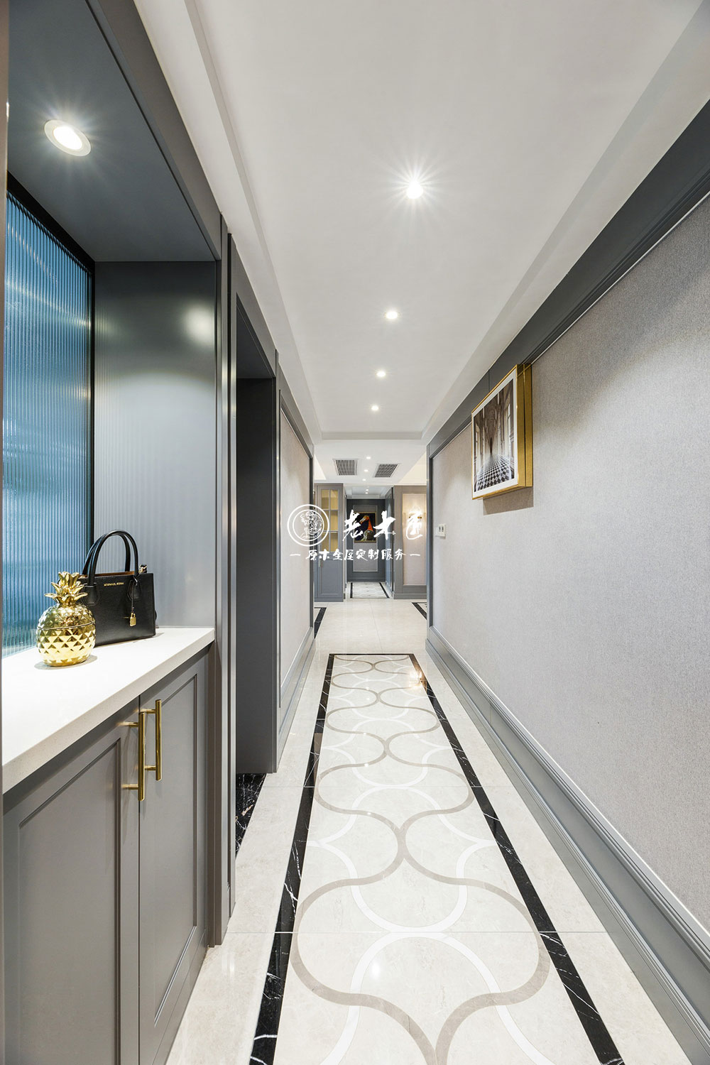 高級灰歐式實木家裝