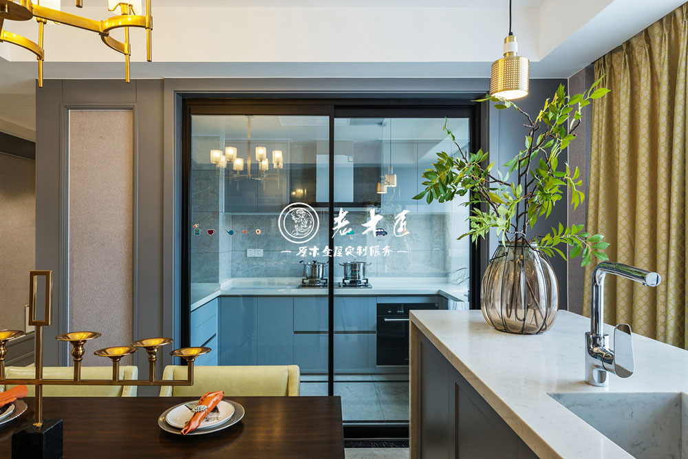 高級灰歐式實木家裝