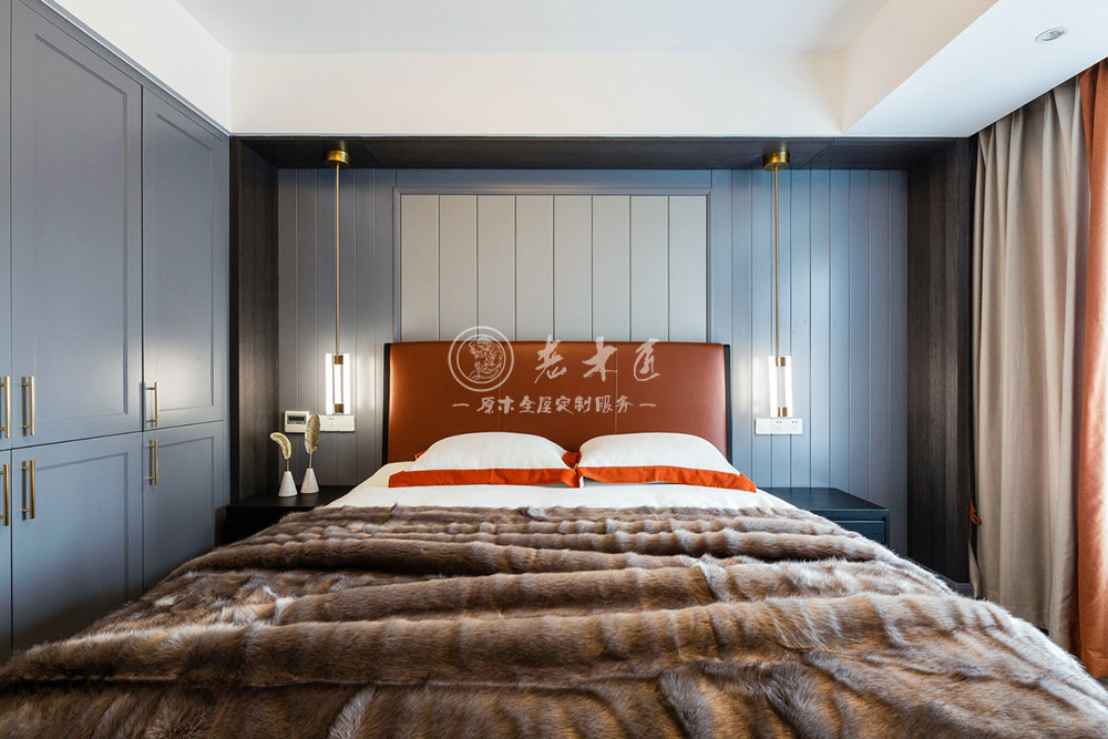 高級灰歐式實木家裝