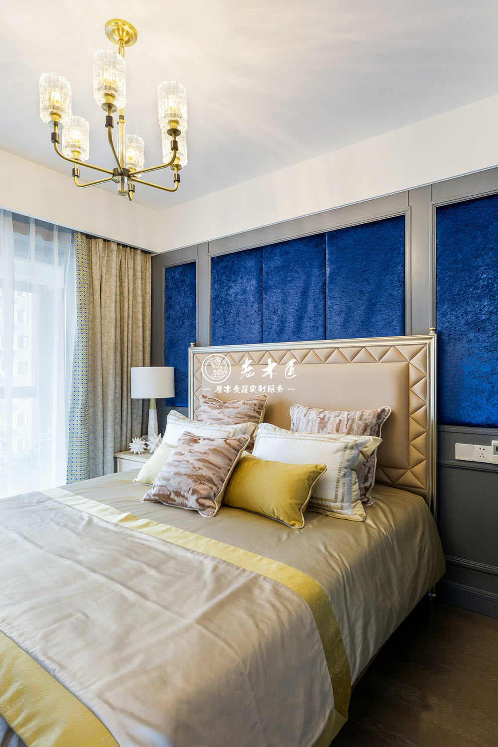 高級灰歐式實木家裝