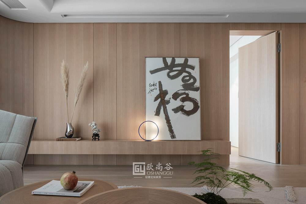 原木輕奢木飾面家居