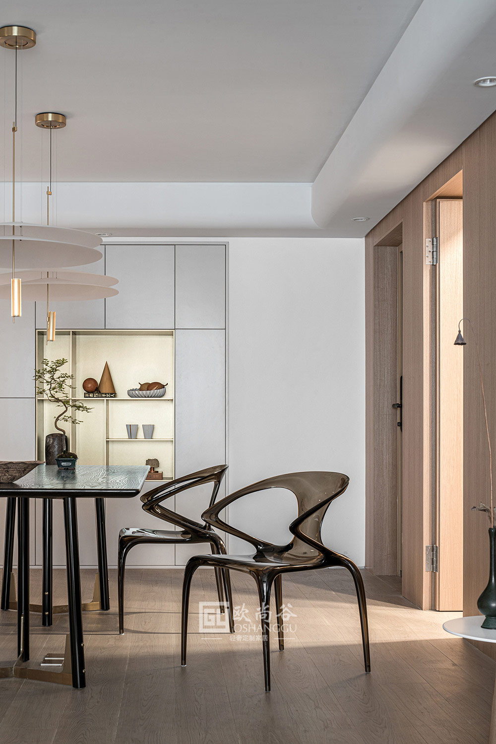 原木輕奢木飾面家居