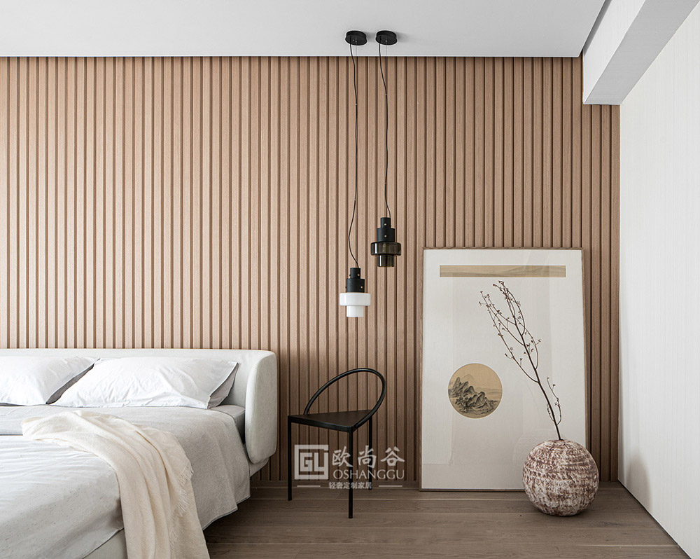 原木輕奢木飾面家居