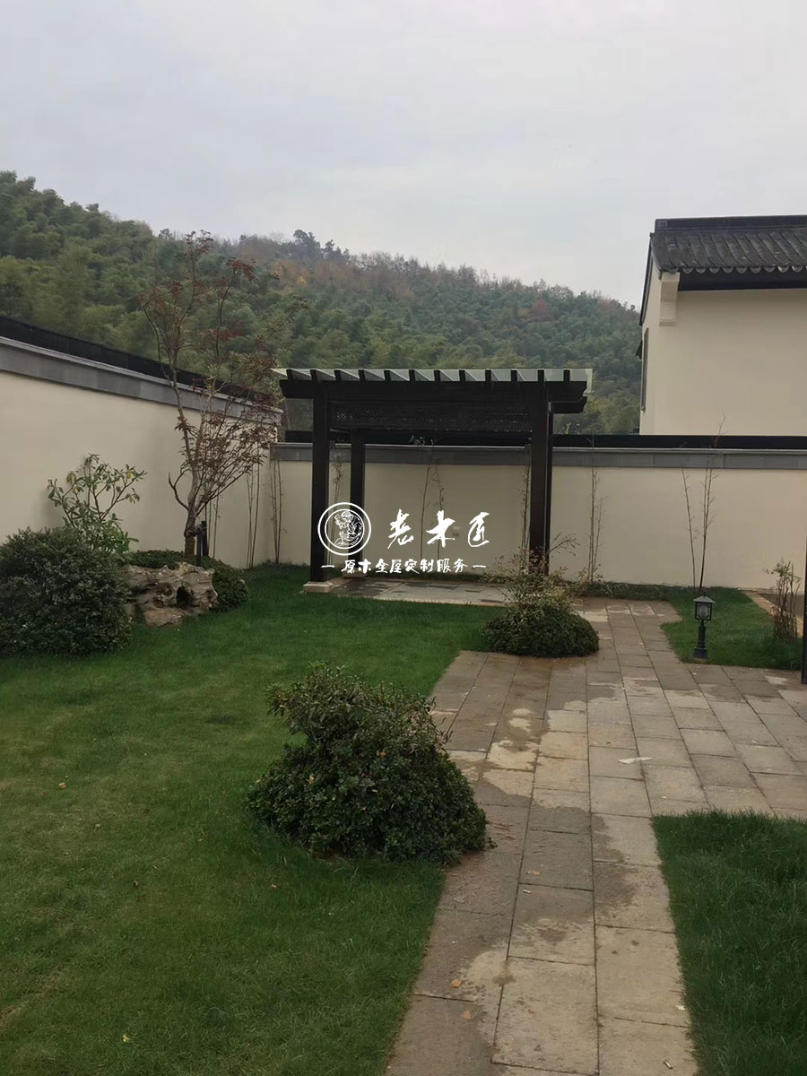 中式別墅原木全屋定制