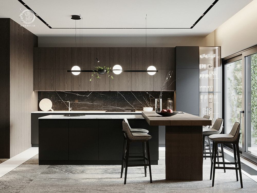 輕奢廚房定制