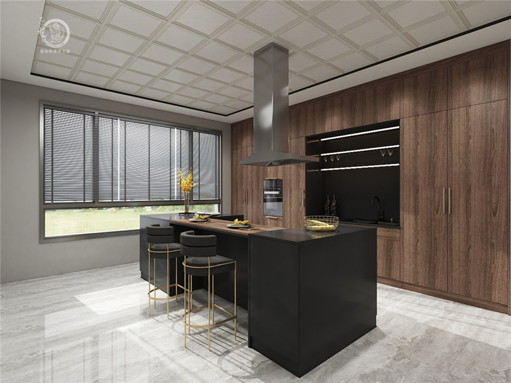 輕奢廚房定制