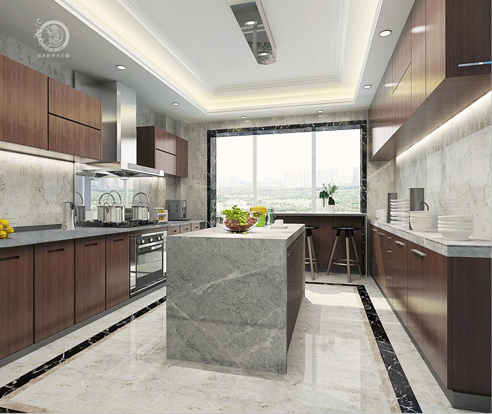 輕奢廚房定制