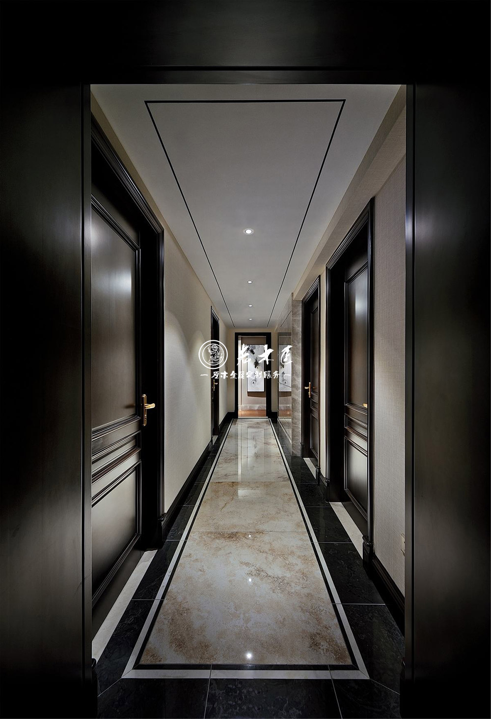 新中式原木全屋定制