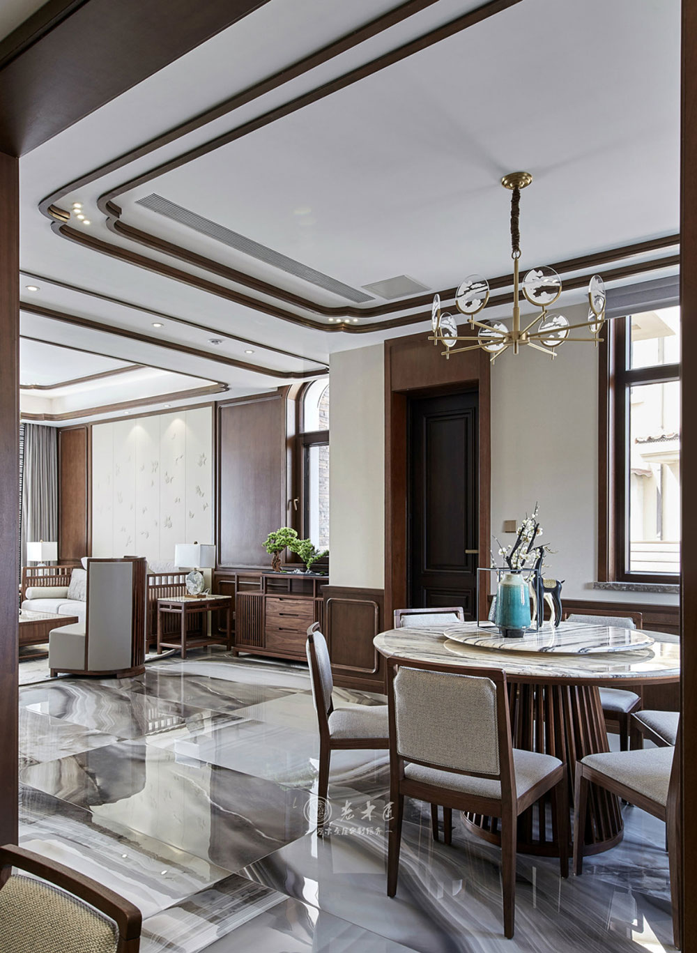 新中式原木整屋定制