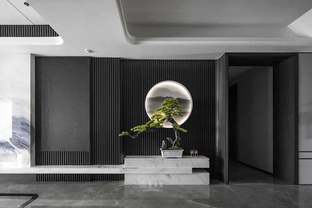 輕奢新中式原木家裝