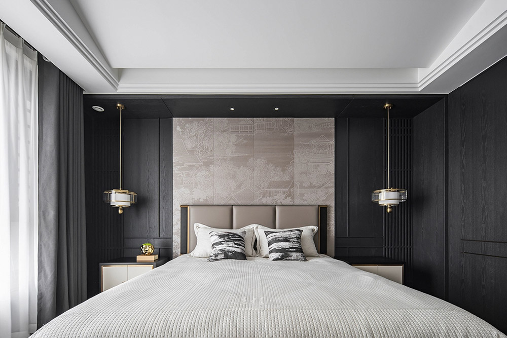 輕奢新中式原木家裝