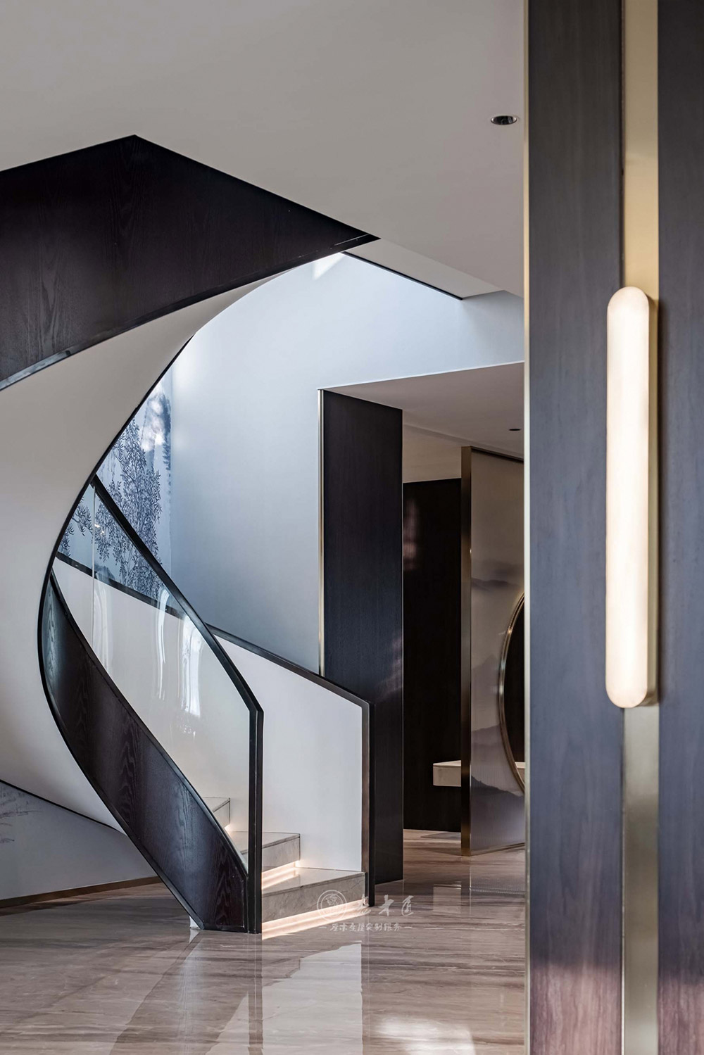 別墅輕奢新中式原木定制