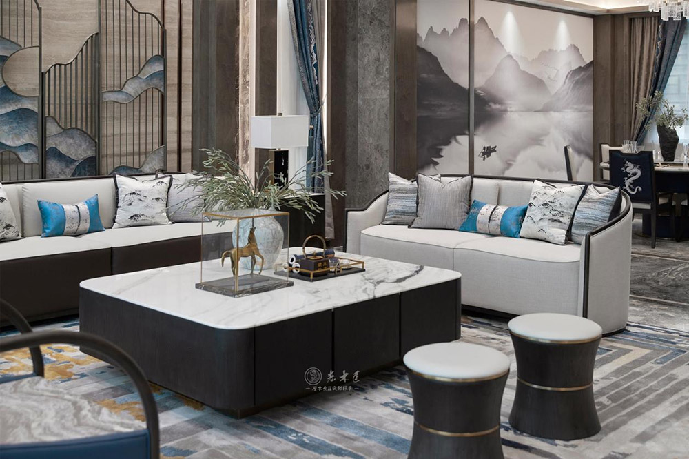 輕奢新中式家居別墅