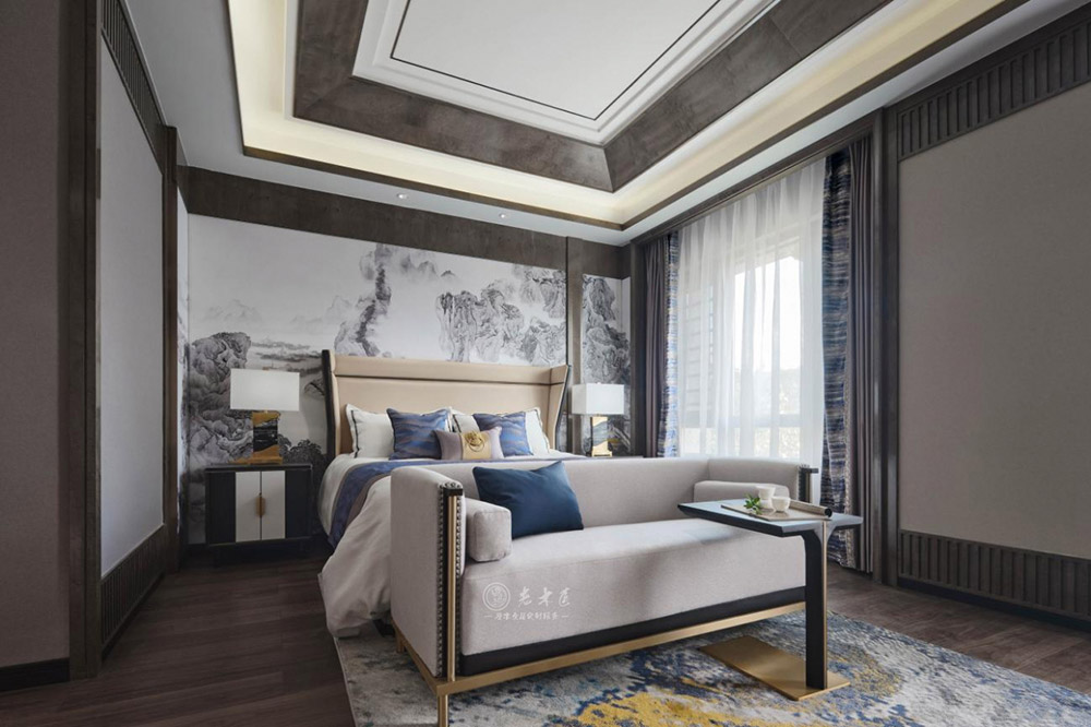 輕奢新中式家居別墅