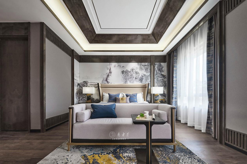 輕奢新中式家居別墅