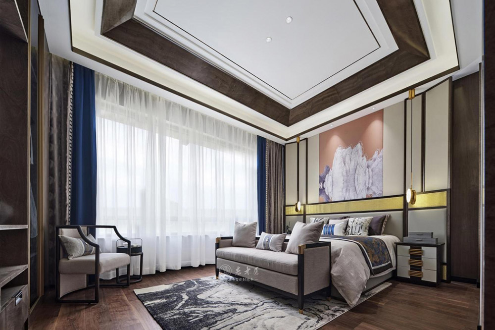 輕奢新中式家居別墅