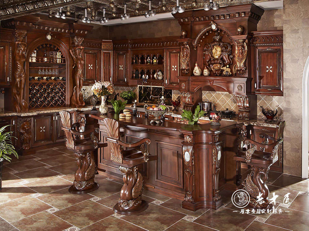 老木匠原木櫥柜 定制櫥柜