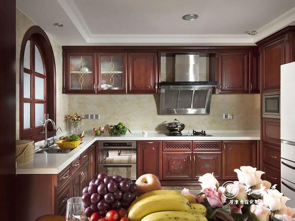 老木匠中式風(fēng)格櫥柜 櫥柜定制